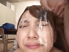 Asian Bukkake Facial Gangbang Hardcore 