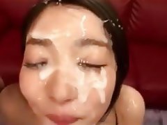 Asian Bukkake Facial Gangbang Hardcore 