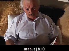 Blowjob Czech Old and Young Stockings 